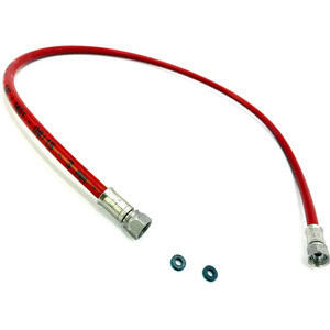 Tubo freno aeronautico 70cm rosso