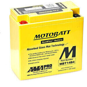 Batteria di accensione MotoBatt MBT14B4 12V-13Ah