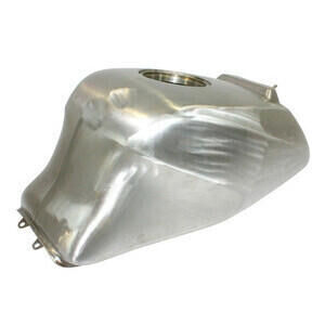Serbatoio benzina per Ducati 750 Super Sport Replica originale acciaio grezzo