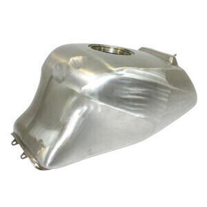 Serbatoio benzina per Ducati 750 Super Sport Replica originale acciaio grezzo