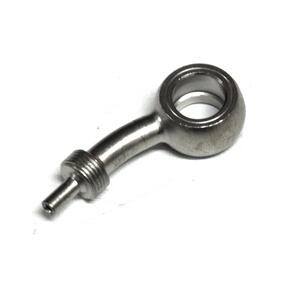Occhiello inclinato 25° M10 laterale inox