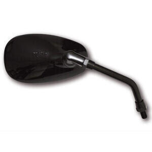Specchietto retrovisore reversibile per Yamaha XV 535 Virago corto nero destro