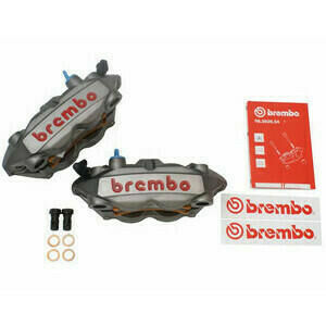 Set pinze freno anteriori radiali Brembo M4 108mm