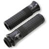 Coppia manopole ABM 22mm forate nero