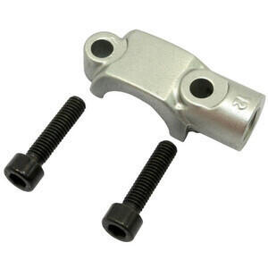 Abrazadera cilindro maestro 22mm Brembo semiradial gris M10x1.25 rosca izquierda