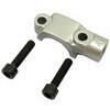 Master cylinder clamp 22mm Brembo semiradial grey M10x1.25 thread left