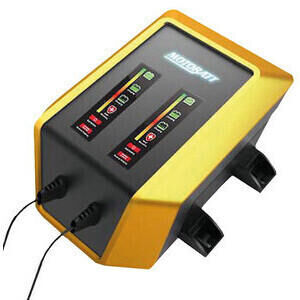 Caricabatterie Motobatt 2x12V-2Ah