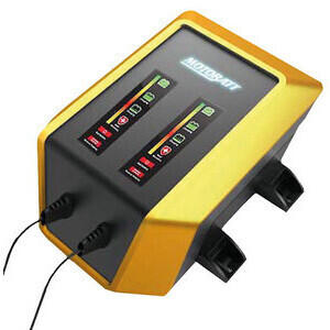 Caricabatterie Motobatt 2x12V-2Ah