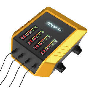 Caricabatterie Motobatt 4x12V-2Ah