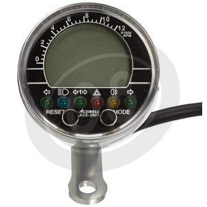 Tacómetro electrónico AceWell 2901 cromo
