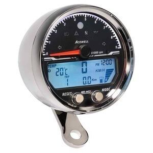 Strumento elettronico multifunzione AceWell Sport 4453 9K cromo