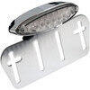Fanalino posteriore led L.P.L. trasparente con portatarga
