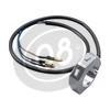 Pulsantiera 22mm/1'' Daytona a fascetta Cafe Racer cromo - Foto 2