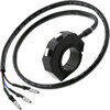 Pulsantiera 22mm/1'' Daytona a fascetta Cafe Racer nero