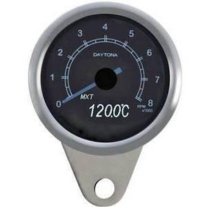 Contagiri elettronico Daytona Classic 8K lucido