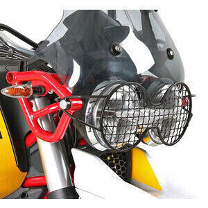 Protezione faro anteriore per Moto Guzzi V 85 TT Hepco&Becker