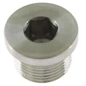Boulon d\'huile moteur M20x1.5 inox