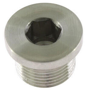 Bullone olio M20x1.5 inox