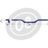 Manubrio 22-28.5mm LSL Cross Bar alluminio grigio - Foto 3