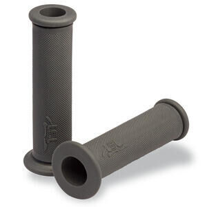Coppia manopole LSL Sport 22mm forate grigio