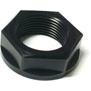 Dado cannotto di sterzo M24x1 alluminio nero