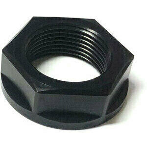 Dado canotto di sterzo M25x1 alluminio nero