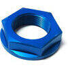 Dado cannotto di sterzo M25x1 alluminio blu