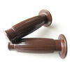 Coppia manopole Old Style 22mm marrone