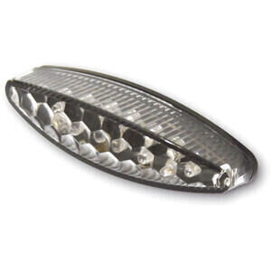 Fanalino posteriore led Highsider Number 1 mini trasparente