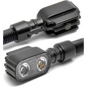 Coppia frecce led MX-1 nero opaco