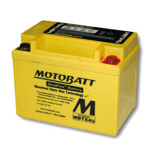 Batteria di accensione MotoBatt MBTX4U 12V-4.7Ah