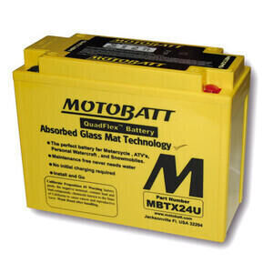 Batteria di accensione Motobatt MBTX24U 12V-25Ah