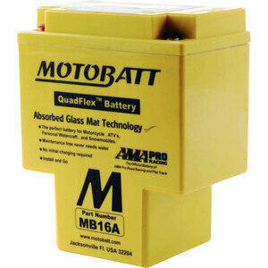 Batteria di accensione Motobatt MB16A 12V-19Ah