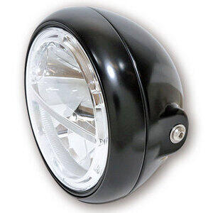 Faro anteriore 7'' Highsider Voyage full led nero opaco
