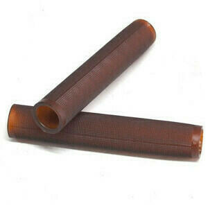 Coppia manopole Ariete Old Racing forate 22mm marrone