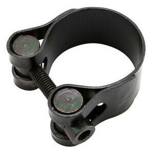 Fascetta fissaggio collettori 36-39mm nero