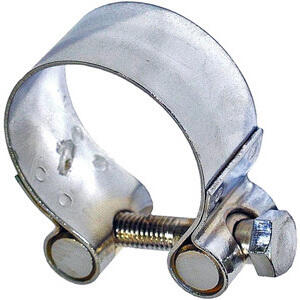 Exhaust pipe clamp 43-46mm chrome