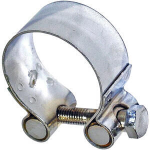 Exhaust pipe clamp 43-46mm chrome