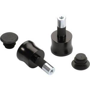 Coppia contrappesi antivibranti LSL cilindrici svasati 14/18mm nero