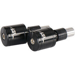Coppia contrappesi antivibranti LSL cilindrici 14/18mm nero