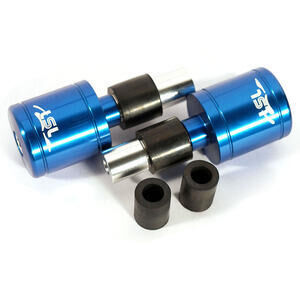Coppia contrappesi antivibranti LSL cilindrici blu