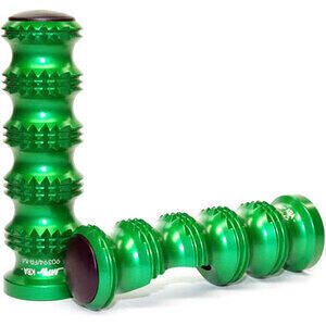 Pedalino poggiapiedi MFW Master Grip verde coppia