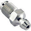 Spurgo pinza freno M7x1 lunghezza 27mm inox grigio