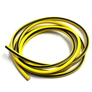Cavo candela 7mm siliconato giallo/nero