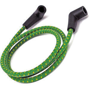 Cavo candela 7mm sterlingato kit verde/giallo
