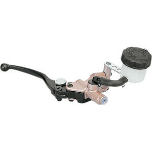 Pompa freno anteriore Nissin 16mm serbatoio separato oro leva nero