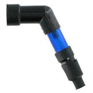 Cappuccio candela Flashing 120° blu