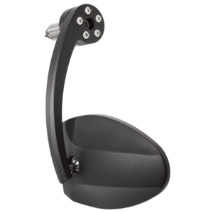 Specchietto retrovisore bar-end Highsider Oval Evo nero