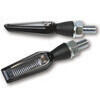 Coppia frecce led Highsider Blade nero opaco fumè