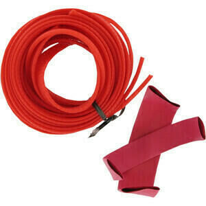 Kit guaine cavi elettrici rosso
